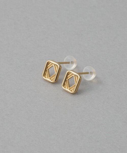 レイヤード] シルエット ピアス（ピアス（両耳用））｜ete（エテ