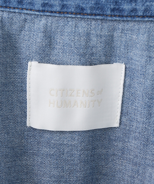 Citizens of humanity(シチズンズオブヒューマニティー)の「【CITIZENS OF HUMANITY/シチズンズ・オブ・ヒューマニティ】KAYLA WESTERN SHIRT(シャツ/ブラウス・レディース・ブルー・FREE)」の18枚目の写真