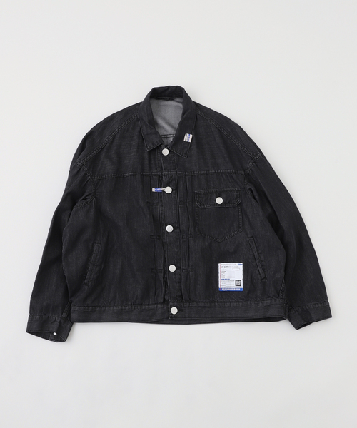BAYCREW'S DEPO(ベイクルーズデポ)の「IN STRU(MEN-TAL) / インストルメンタル COTTON TENSEL DENIM JACKET(デニムジャケット・メンズ・ブルー/ブラック・48/46)」の1枚目の写真