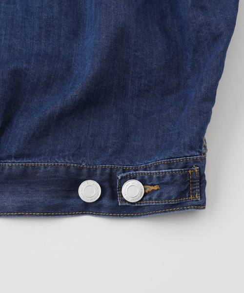 BAYCREW'S DEPO(ベイクルーズデポ)の「IN STRU(MEN-TAL) / インストルメンタル COTTON TENSEL DENIM JACKET(デニムジャケット・メンズ・ブルー/ブラック・48/46)」の6枚目の写真