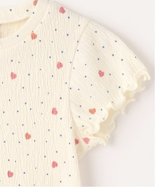 petit main(プティマイン)の「【GOODPRICE】楊柳Tシャツ(Tシャツ/カットソー・キッズ・モカ/ラベンダー/カラフル/アイボリー/エメラルド・130cm/120cm/110cm/80cm/90cm/100cm)」の15枚目の写真