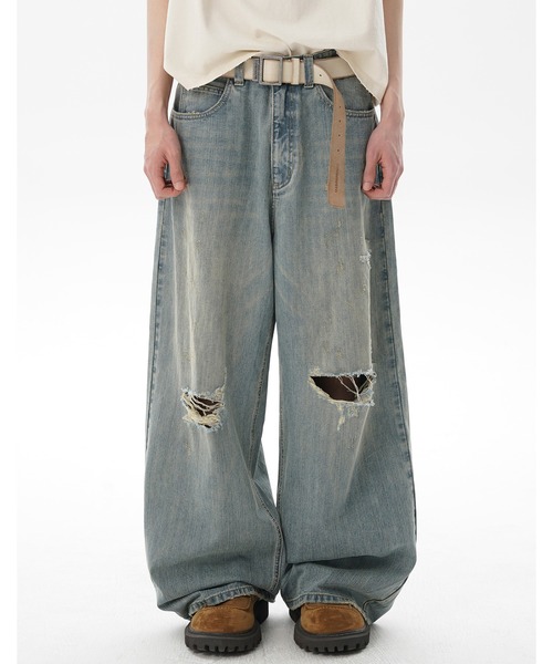 古着　HALO TOKYO 変形　ドッキング　オーバーサイズ　デニム 10 MENS/ボトム/デニムパンツ｜THE TOKYO ONLINE STORE