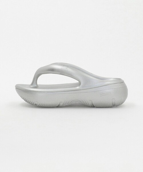 【未使用】TAW＆TOE トーアンドトー Zerovity Plumpy シルバ TAW&TOE＞ZEROVITY Plumpy サンダル（シルバー）｜グリーン