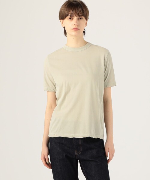 未使用★エシャペ★高級スビンコットン100%★ルーズフィットTシャツ★エイトン 12／－ AIR SPININNG ｜ ルーズフィットTシャツ