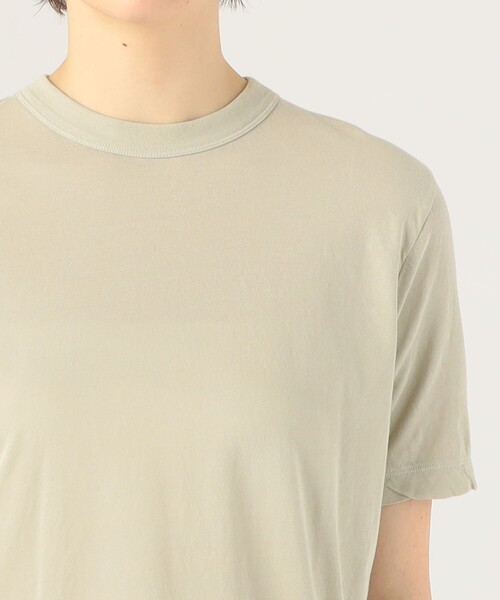 トゥモローランド別注 エイトンTシャツ ブラウン イエナ IENA ATON/エイトン 別注 AIR SPINNING OVER SIZE TEE T