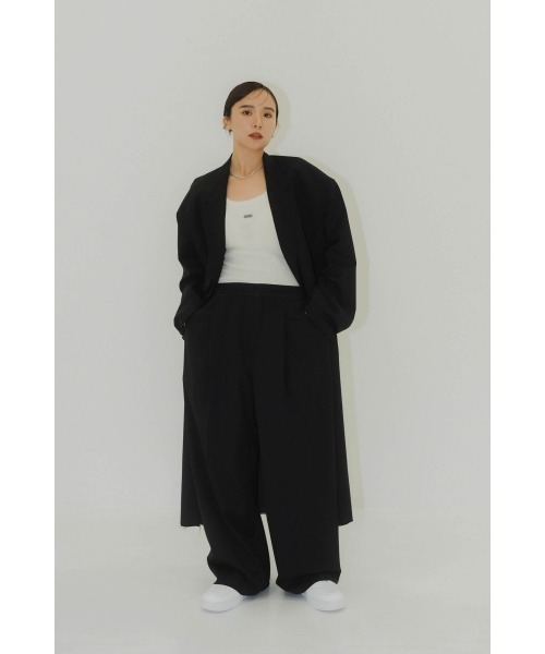 hig end oversize long chester coat (unisex)（チェスターコート