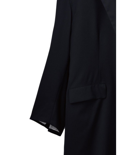 hig end oversize long chester coat (unisex)（チェスターコート