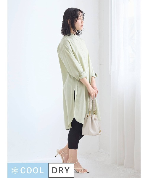 tutuanna（チュチュアンナ）の「[とにかくさらっと涼しい]レギンス7分丈（レギンス/スパッツ・レディース・ブラック・M/L）」の2枚目の写真