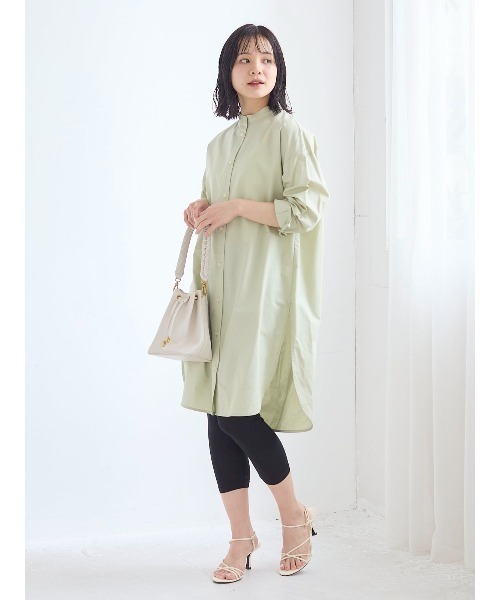 tutuanna（チュチュアンナ）の「[とにかくさらっと涼しい]レギンス7分丈（レギンス/スパッツ・レディース・ブラック・M/L）」の3枚目の写真