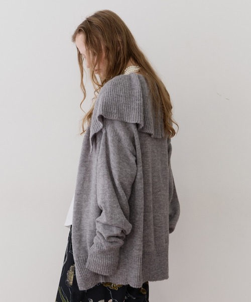 coel＊新品　店舗限定リボンカーデ リボンブローチ起毛カーデ|ems excite | RETRO GIRL ONLINE STORE