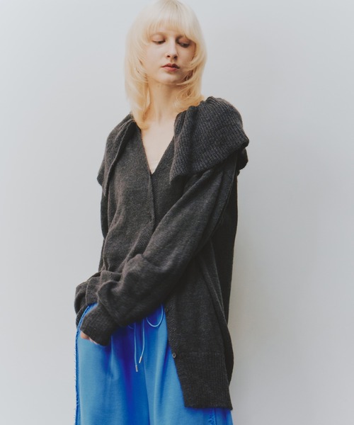 coel＊新品　店舗限定リボンカーデ リボンブローチ起毛カーデ|ems excite | RETRO GIRL ONLINE STORE