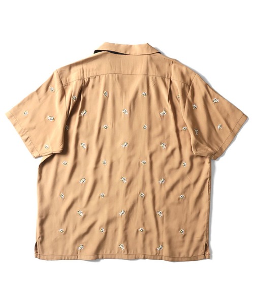 HOUSTON(ヒューストン)の「HOUSTON スーベニアシャツ(VIETNAM TIGER)(シャツ/ブラウス・メンズ・ブラック/オリーブ/オフホワイト・MEDIUM/LARGE/X-LARGE/XX-LARGE)」の6枚目の写真