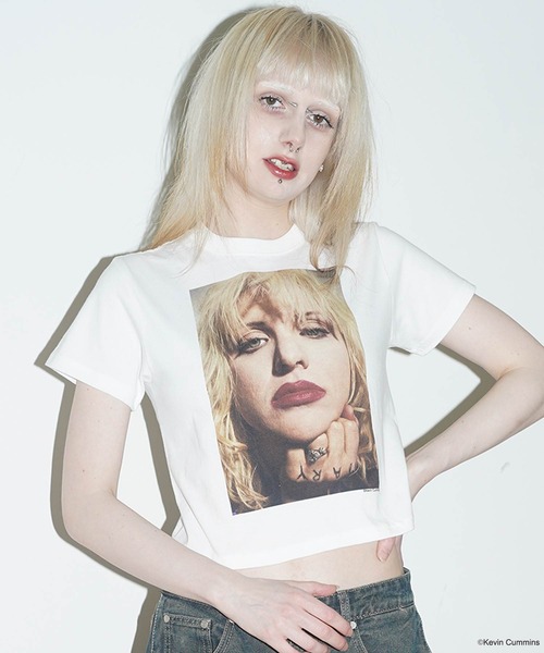 トップス COURTNEY Photo Tee Courtney Love 1（Tシャツ/カットソー）｜CULTURE SUPPLY