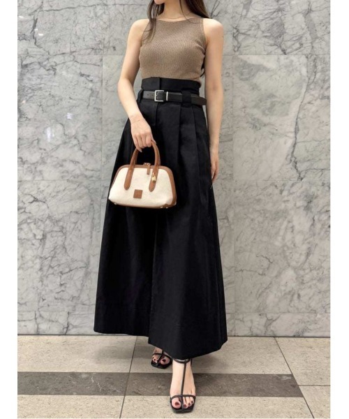 SNIDEL（スナイデル）の「カップインキャミニットプルオーバー（ニット/セーター・レディース・ブラック/ピンクベージュ/ブロンズ/シルバー・F）」の21枚目の写真