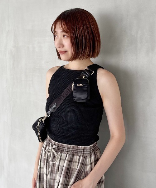 今季・完売◇snidel◇ティアードキャミセットニットプルオーバー ニット 通常商品のアイテム｜SNIDEL(スナイデル)の通販サイト