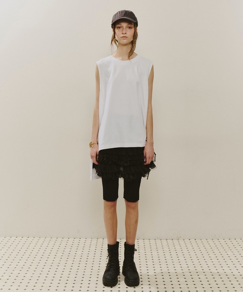 セール】フィッシュテールリラックスタンクトップ（Tシャツ