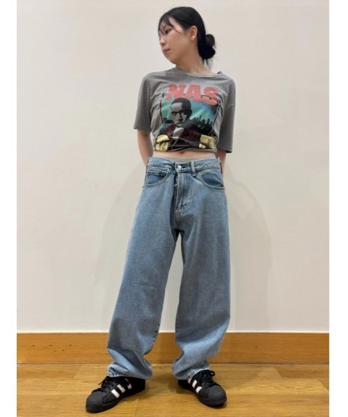 ○ナズ リラックス グラフィックTシャツ/NAS（Tシャツ