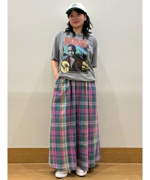 ○ナズ リラックス グラフィックTシャツ/NAS（Tシャツ