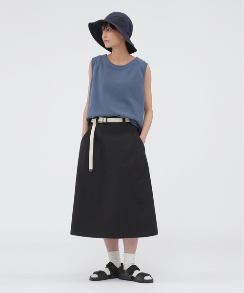 MHL.（エムエイチエル）の「WASHED NYLON（ハット・レディース・グレー系その他6/ネイビー系1・FREE）」の8枚目の写真