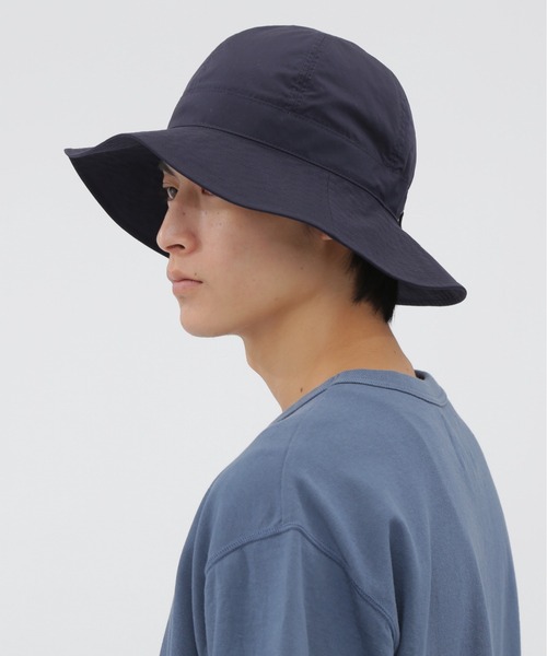 MHL.（エムエイチエル）の「WASHED NYLON（ハット・レディース・グレー系その他6/ネイビー系1・FREE）」の9枚目の写真