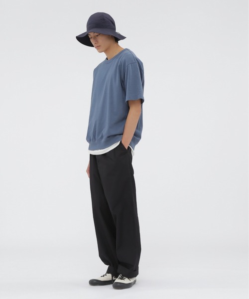 MHL.（エムエイチエル）の「WASHED NYLON（ハット・レディース・グレー系その他6/ネイビー系1・FREE）」の10枚目の写真