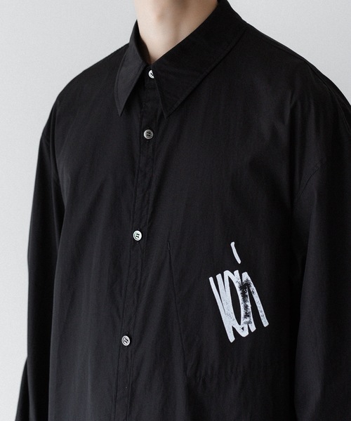 VEIN （ヴェイン）の「140/2 ギザブロード L/S SHIRT / 140/2 GIZA BROAD L/S SHIRT（シャツ/ブラウス・メンズ・ブラック/ホワイト・3/2/1）」の17枚目の写真