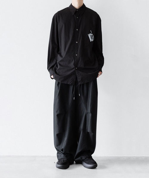 VEIN （ヴェイン）の「140/2 ギザブロード L/S SHIRT / 140/2 GIZA BROAD L/S SHIRT（シャツ/ブラウス・メンズ・ブラック/ホワイト・3/2/1）」の12枚目の写真