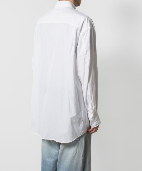 VEIN （ヴェイン）の「140/2 ギザブロード L/S SHIRT / 140/2 GIZA BROAD L/S SHIRT（シャツ/ブラウス・メンズ・ブラック/ホワイト・3/2/1）」の8枚目の写真