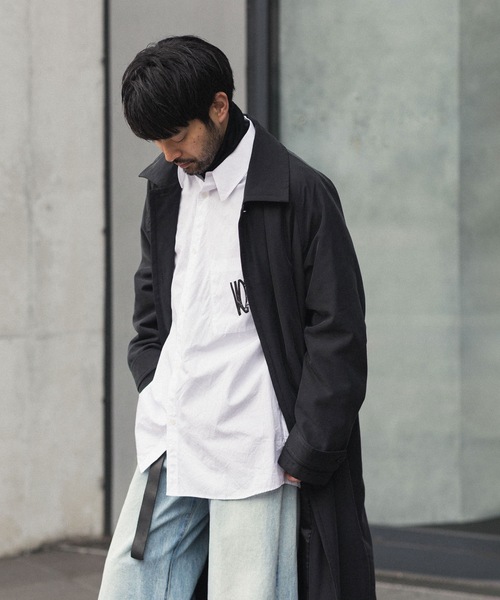 VEIN （ヴェイン）の「140/2 ギザブロード L/S SHIRT / 140/2 GIZA BROAD L/S SHIRT（シャツ/ブラウス・メンズ・ブラック/ホワイト・3/2/1）」の18枚目の写真