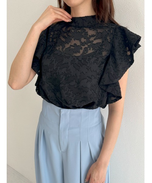 fifth(フィフス)の「マルチwayシアージャガードブラウス(シャツ/ブラウス・レディース・ブラック/グリーン・M)」の20枚目の写真