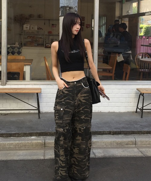 パンツ judin 3way lace design wide denim pants 3way lace design wide denim pants【JD】（デニムパンツ