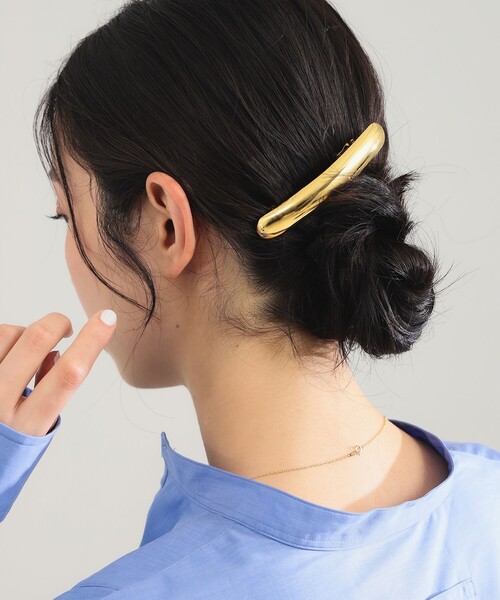 Demi-Luxe BEAMS（デミルクス ビームス）の「LIE STUDIO / The Molly ヘアクリップ ゴールド（その他ヘアアクセサリー・レディース・ゴールド・ONE SIZE）」の2枚目の写真
