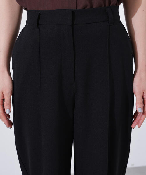 N.（N. Natural Beauty Basic）（エヌエヌナチュラルビューティーベーシック）の「【PS/低身長サイズ】ストレートリラクシーパンツ（その他パンツ・レディース・ブラック/オリーブ系/キャメル・PS/MEDIUM）」の20枚目の写真