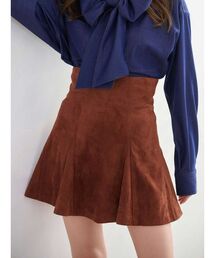 MERCURYDUO | 【セットアップ着用可】バックZIPマーメイドミニスカパン(スカート)