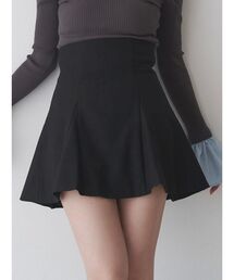 MERCURYDUO | 【セットアップ着用可】バックZIPマーメイドミニスカパン(スカート)