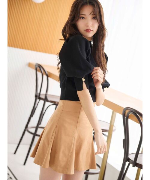 MERCURYDUO バックZIPマーメイドミニスカパン セットアップ着用可】バックZIPマーメイドミニスカパン