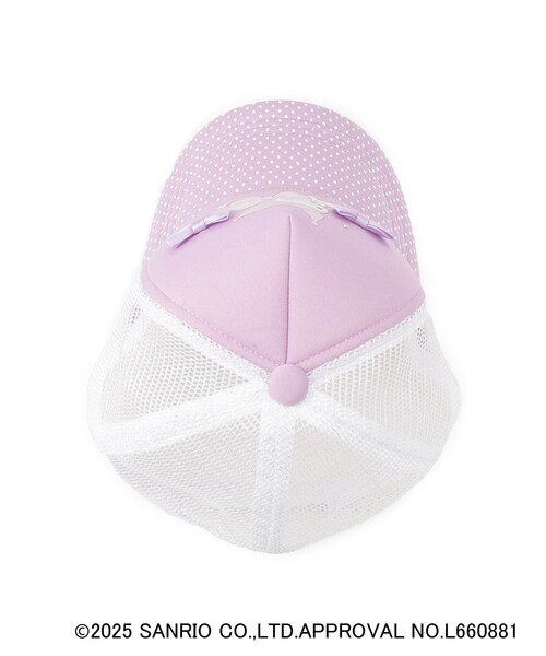 sanrio(サンリオ)の「【サンリオキャラクターズ】リボンキャップ(キャップ・キッズ・パープル/サックスブルー・99)」の6枚目の写真