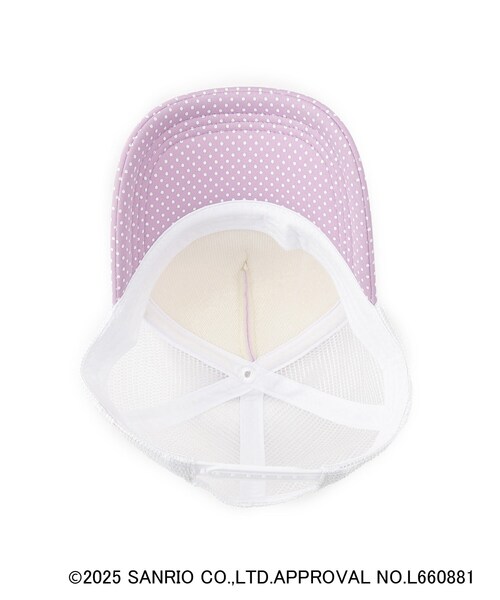 sanrio(サンリオ)の「【サンリオキャラクターズ】リボンキャップ(キャップ・キッズ・パープル/サックスブルー・99)」の7枚目の写真
