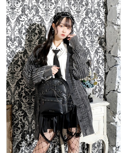NOEMIE(ノエミー)の「チェーンハーネスベルトリュック(バックパック/リュック・レディース・ブラック・ONE SIZE)」の15枚目の写真