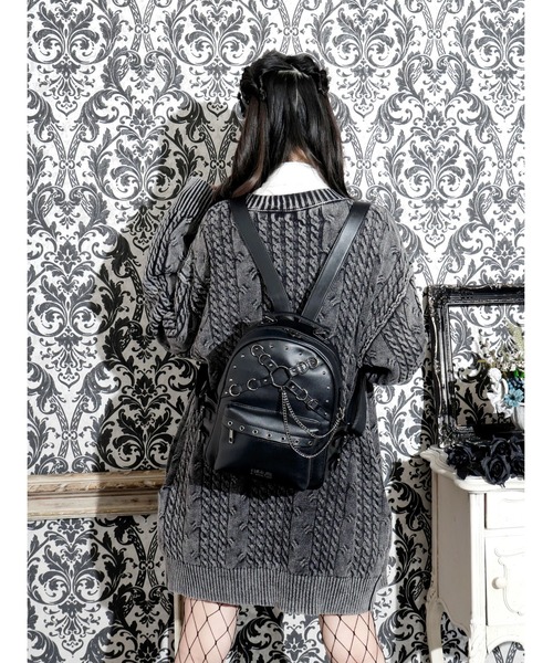 NOEMIE(ノエミー)の「チェーンハーネスベルトリュック(バックパック/リュック・レディース・ブラック・ONE SIZE)」の13枚目の写真