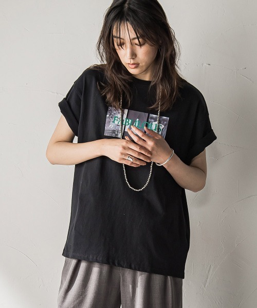 セール】【WEB限定】フォトプリントTシャツ（Tシャツ/カットソー