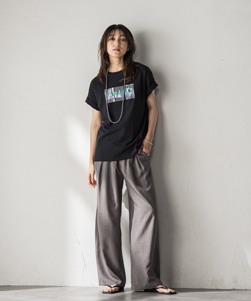 グッドオン　ハレイワフォトプリント Tシャツ セール】【WEB限定】フォトプリントTシャツ（Tシャツ/カットソー