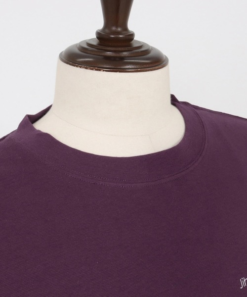 Jih Nunc(ジーヌンク)の「mlt5309-オーガニックコットンプリントロングスリーブTシャツ(Jih Nunc style)(Tシャツ/カットソー・メンズ・パープル/チャコール・M/S/L)」の21枚目の写真