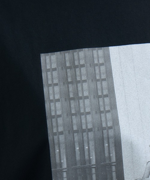 KATHARINE ROSS(キャサリンロス)の「【PILLINI/ピリーニ】【COOL/洗濯機洗い可】USAコットン 街角GIRL.Tシャツ(Tシャツ/カットソー・レディース・ブラック/オフホワイト・MEDIUM)」の9枚目の写真