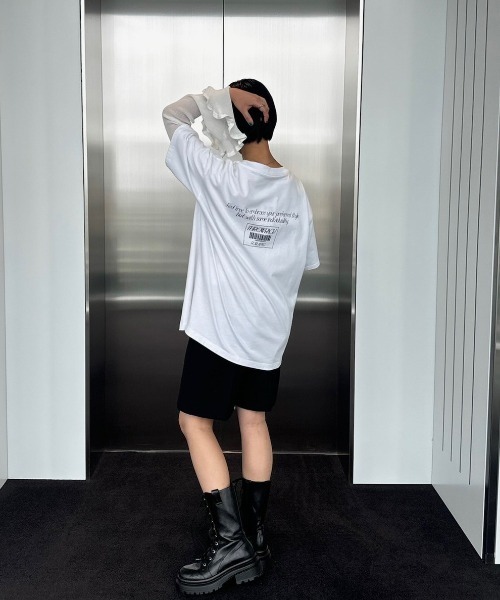 CLARA EMBROIDERY CONCEPT TEE（Tシャツ/カットソー）｜Ameri