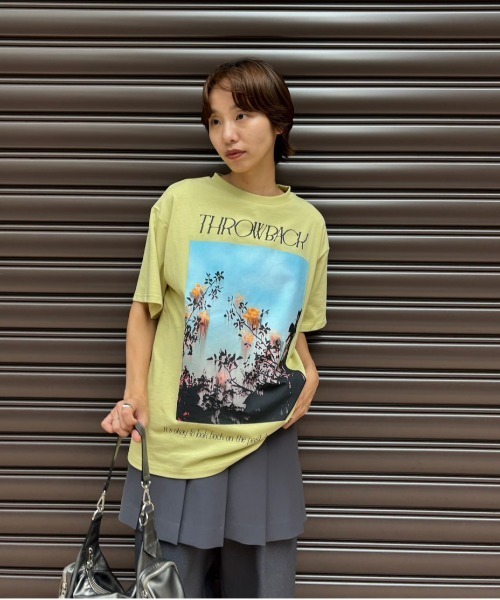 CLARA EMBROIDERY CONCEPT TEE（Tシャツ/カットソー）｜Ameri