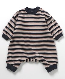 BREEZE | マルチボーダーカバーオール(ロンパース)