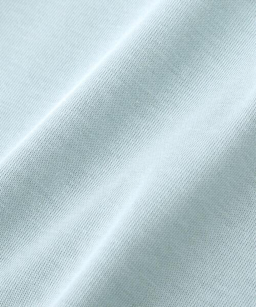 SHOO・LA・RUE(シューラルー)の「【S-LL/汗ジミ軽減/ひんやり/UV】インせず着られる フレンチスリーブTシャツ(Tシャツ/カットソー・レディース・ブラウン系/チャコールグレー/ホワイト/ライトブルー・01/04/03/02)」の20枚目の写真