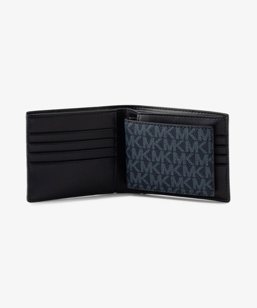 MICHAEL KORS(マイケルコース)の「3 IN 1 ウォレット BOX セット - MKシグネチャー(札入れ/マネークリップ・メンズ・ブルー系・FREE)」の3枚目の写真