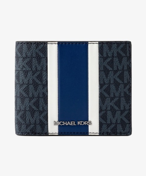 MICHAEL KORS(マイケルコース)の「3 IN 1 ウォレット BOX セット - MKシグネチャー(札入れ/マネークリップ・メンズ・ブルー系・FREE)」の2枚目の写真